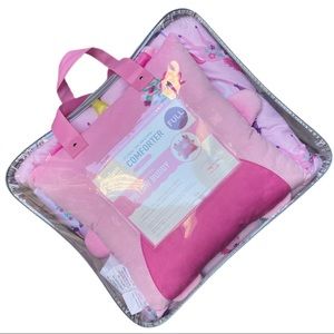 URBAN DOMAIN Floral The Unicorn Comforter/Pillow